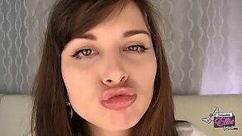 Sensual Pov Kissing With Lipstick And Lipgloss