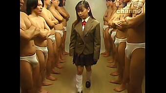 Orgy In Japanese High School: Wet And Wild Oral Pleasure